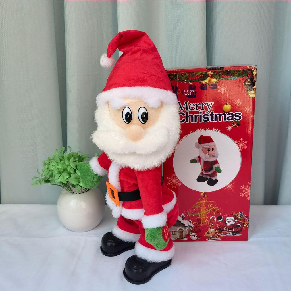Santa Claus Shaking Butt Electric Christmas Doll Toy