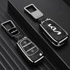 AAOD1 Zinc Alloy Leather Car Remote Key Case for Kia Sportage For Kia Sportage 3 Ceed Rio Soul Optima K5 K2 Cerato For Kia Picanto