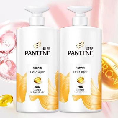 Pantene Repair & Care Shampoo 2x750g Twin Pack