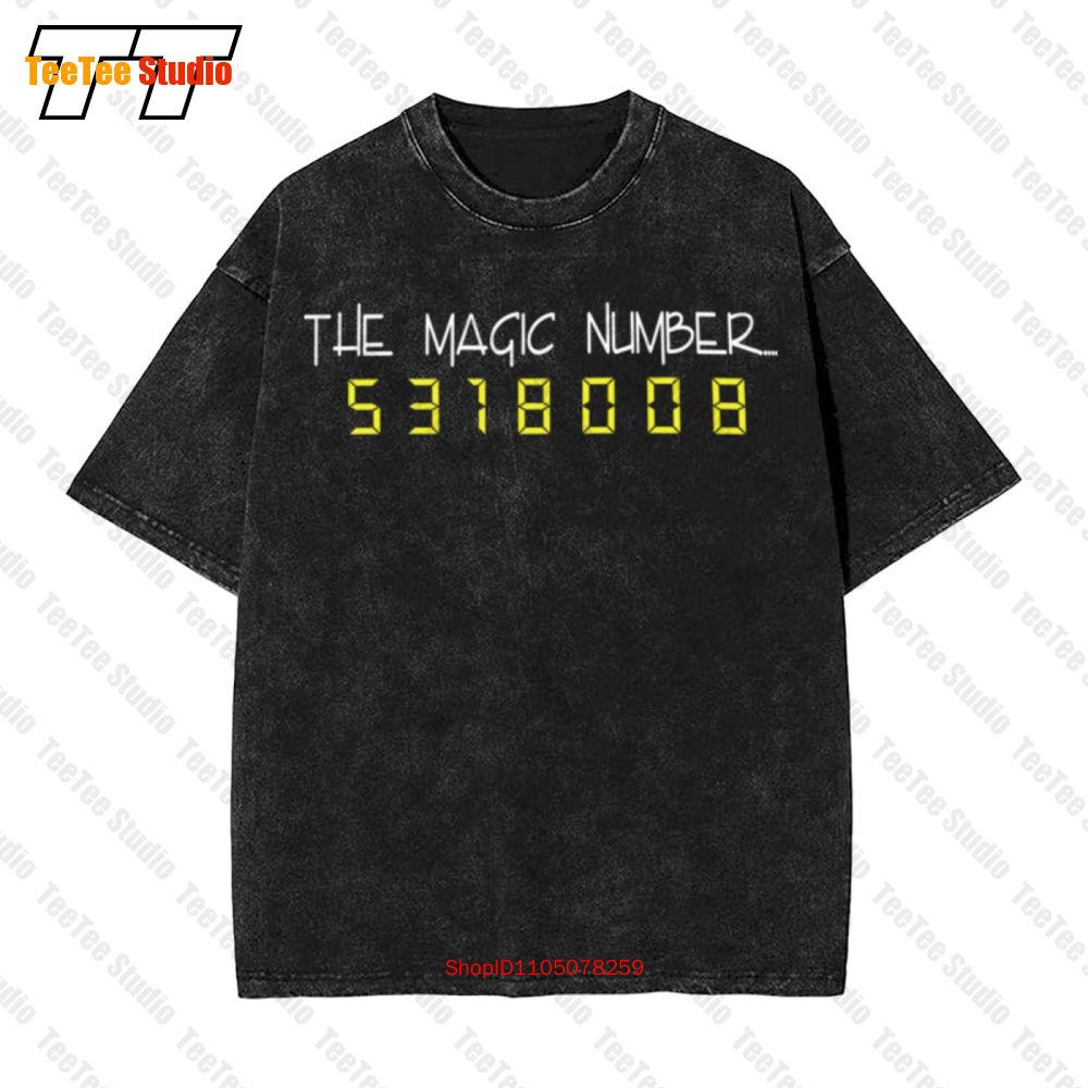 The Magic Number Boobies Vintage Oversized TShirt TPB S