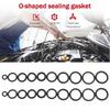 279PCS 18 Sizes Rubber Air Conditioning O Rings Universal Car Auto Repair Tools Refrigerant Ring Sets with Plastic Box