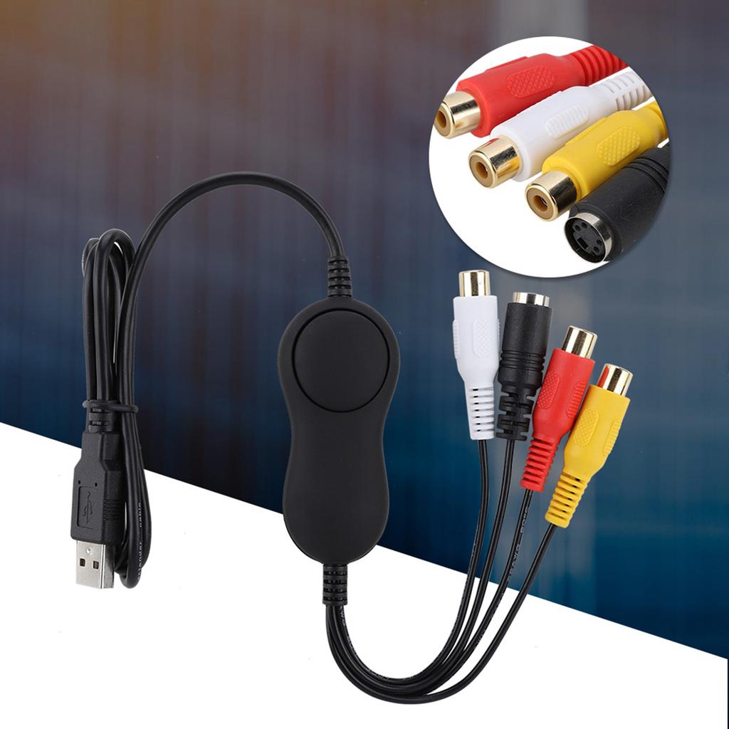 USB2.0 UVC Video Capture Card Analog Video Grabber HD Recorder For Windows for Linux