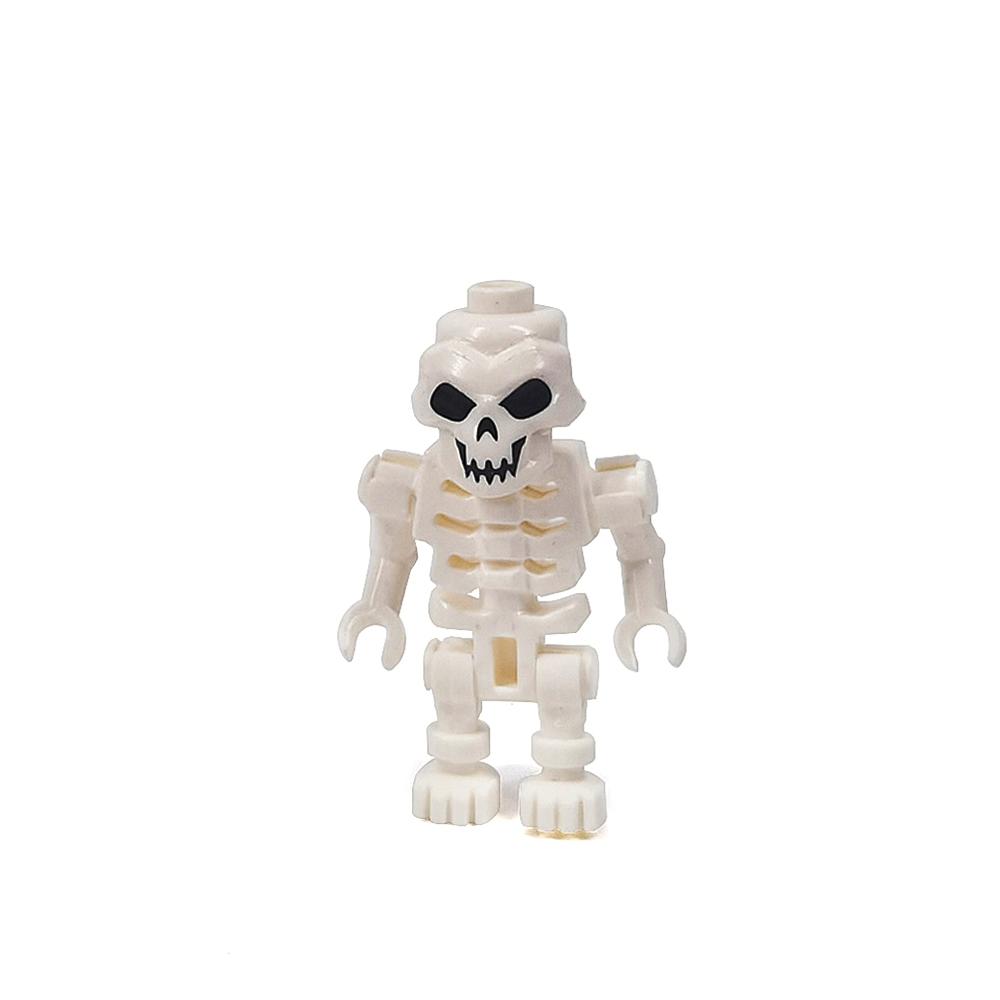 

MOC Хэллоуин Армия Скелетов Мини Кукла Строительные Блоки Сделай Сам Собранные Строительные Блоки Кукла Персонаж Скелет Лошадь Украшения Игрушка
