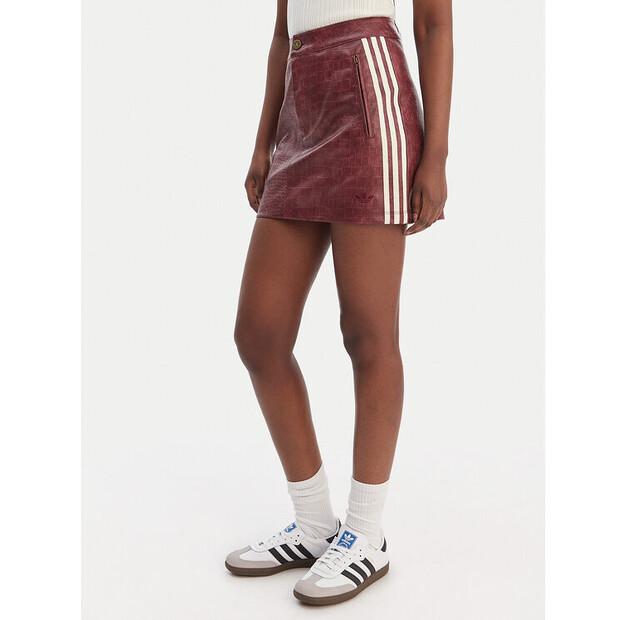 Юбка из искусственной кожи adidas Pleather EU 40