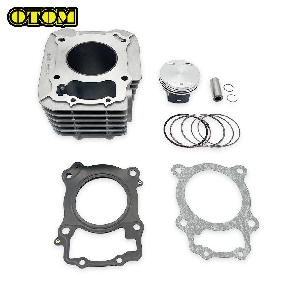 For LONCIN YB250R Motorcycle Cylinder Kit 71mm Cylinder Block Piston Pin Ring Seal Gasket KEWS K23 Engine Off-road Accessories