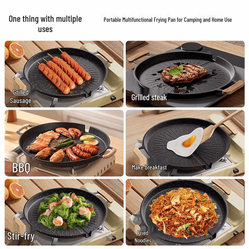 Qilu Automatic Oil-Filtering Grill Pan