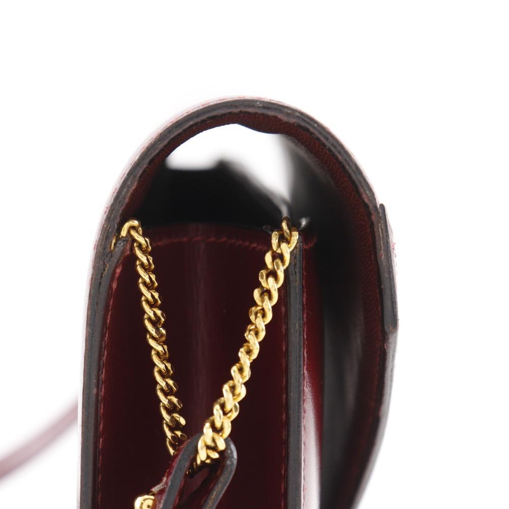 BVLGARI Bvlgari Bvlgari Twist Tote Bag Brown Brown Calfskin Women Used