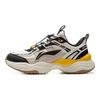 Li Ning Kids Synthetic Leather Woven Fashion Versatile Non-Slip Shock Absorbing Wear-Resistant Breathable Low-Top Casual Shoes Kids sneaker YKCU244-1