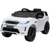 Licensed Land Rover Discovery Sport, 12V Kids Ride on Car w/ Remote Control, Lights, Music, Horn, for 3-6 Years, White