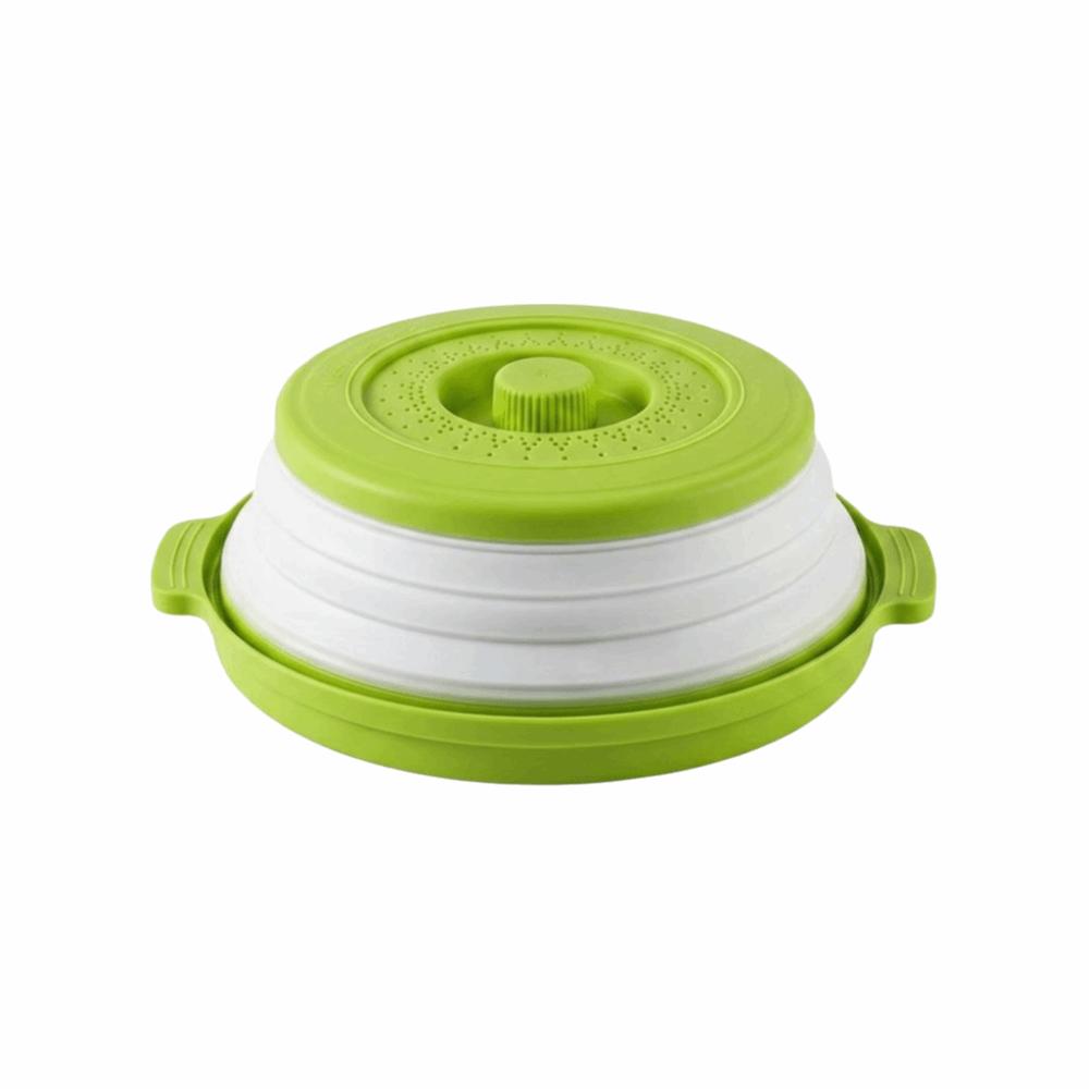 

Маслостойкая крышка от брызг для микроволновой печи Силиконовая крышка для сохранения свежести Новая крышка для готовки Кухонные гаджеты Only Lid зелёный