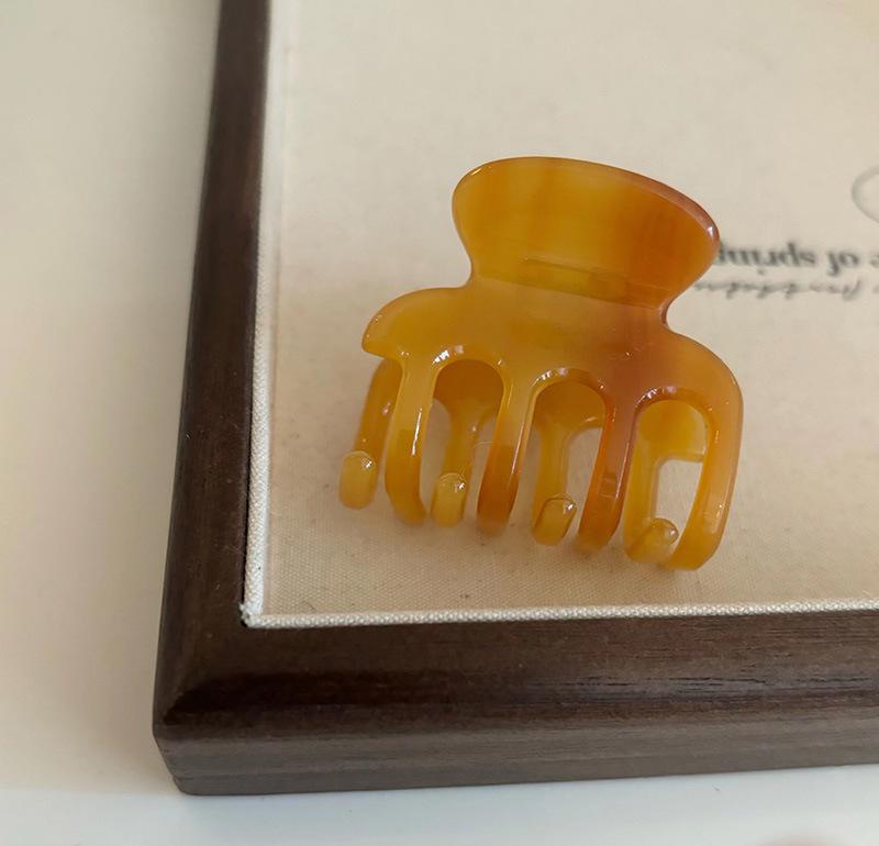 

Korean Gold Label Acetate Long Tooth Hair Clip - Shark Clip for Half Updo and Bun Styles
