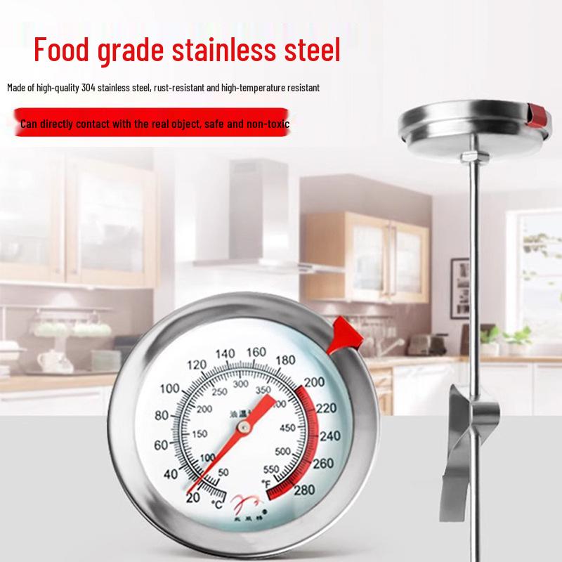 High Precision Deep Frying Oil Thermometer for Baking and Cooking