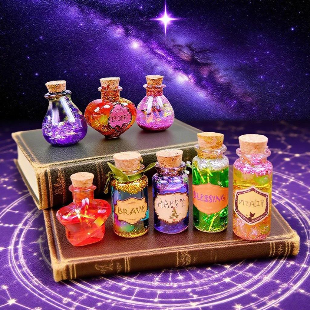 Children's DIY Magic Potion Set - Creative Educational Toy with Wishing Bottle