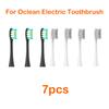 XiaomiFor Oclean Flow/X/ X PRO/ Z1/ F1/ One/ Air 2 /SE Brush Heads Soft DuPont Sonic Toothbrush Vacuum Bristle 7pcs Replacement Heads