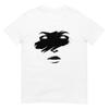Minimalist Face T-Shirt and Kids Shirt: Unisex Brush Stroke Graphic Tee
