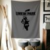 Linkin Park Wall Tapestry Aesthetic Wall Hanging Printed Fabric Blanket Decorative Tapestries for Bedroom Living Room Home Decor