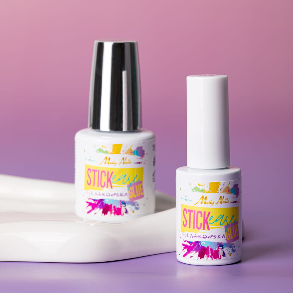 Báze Lepidlo Produkt Pro Lepení Samolepek Stickease Lepidlo Molly Nails Od Laskovska Bez Hema/Di-Hema 15G