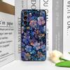 Flowers Printing Beautiful Floral Fragments Phone Case for Motorola Moto Edge 50 Fusion 40 30 Neo G34 E14 G75 G35 G85 Pro Cover