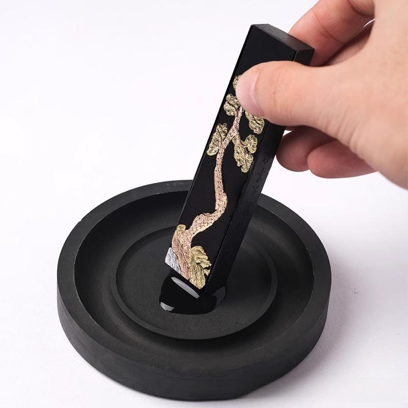 Songyan Ink Strip Ink Block Ink Ingot Wenfang Sibao Pure Handmade Ink Inkstone