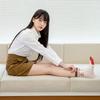 S34_NMOO SIGNATURE SOCKS_beige