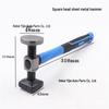Professional Sheet Metal Auto Repair Hammer - Shaping & Knuckle Tool for Car Maintenance