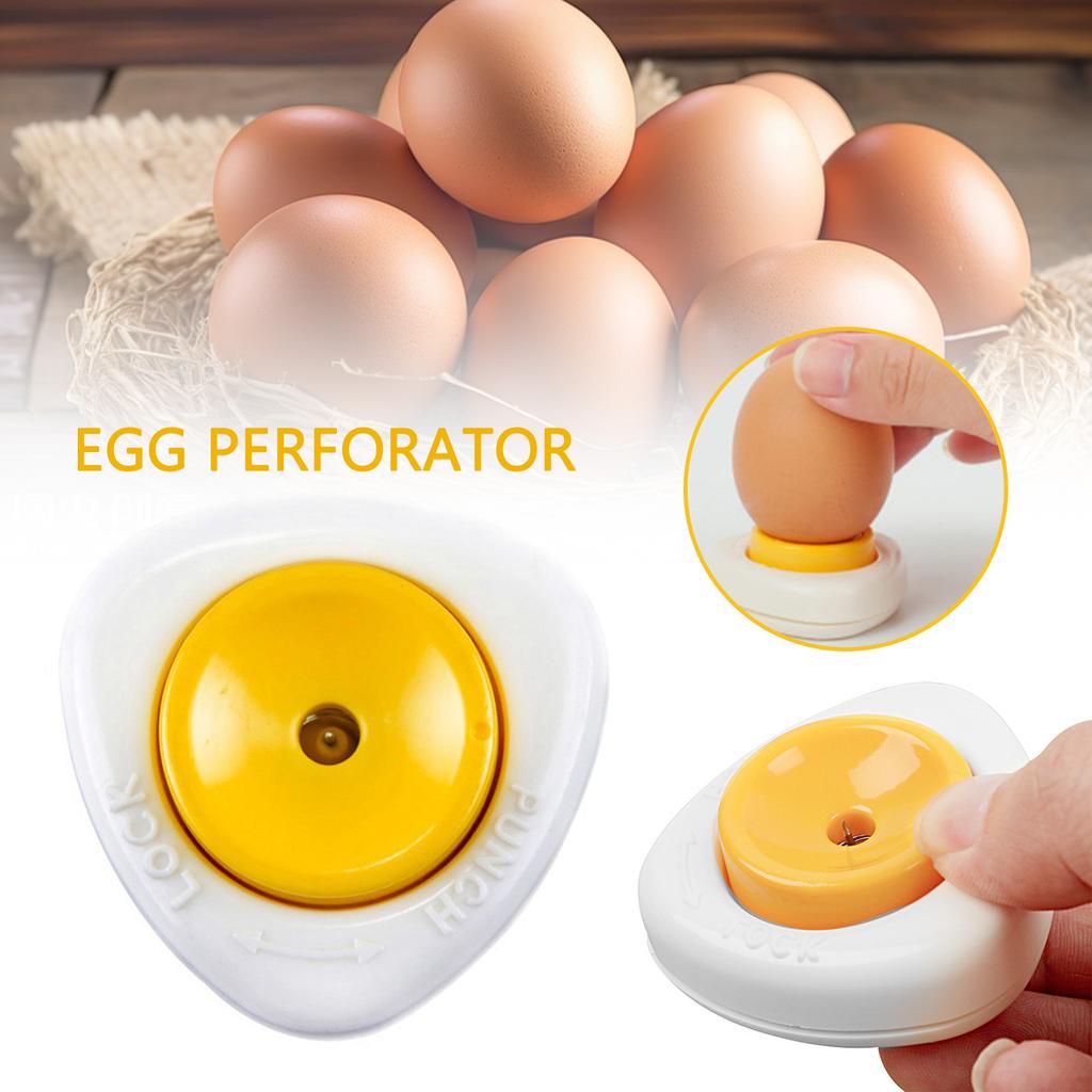 Manual Plastic Egg Pricker Multi-Purpose Egg Hole Puncher For DIY Easter Egg