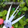 3pcs Garden Pruning Shears Potted Flowers Trim Branches Scissors Fruit Picking Scissors Orchard Farm Gardening Hand Shear Tools