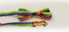 Bow tie, unisex, rainbow, colorful, single, for weddings, graduations, chorus.