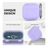 AhaStyle AirPods 4 Case Cover (2024) Soft Silicone 4th Generation Comes with Cleaning Kit Apple for 4 Full Body Shockproof Cover Skin USB-C Charging