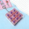 9-Key Decompression Luminous Colorful High-Transparency Toy Tetris Keys 3 * 3 Mechanical Keyboard Explosive Pendant