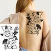 Hochwertige temporäre Rosen-Tattoos für Arm und Wade – Europäischer & Amerikanischer Stil