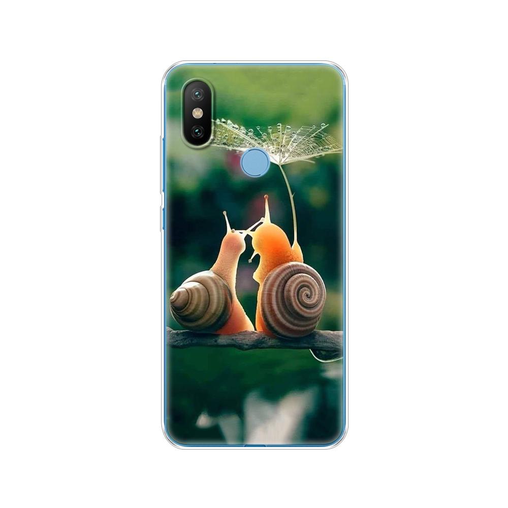 Xiaomi mix 2s için silikon kılıf xiaomi mi mix 2s için yumuşak kılıf kapak mix 2 s arka kapak koruyucu baskı coque