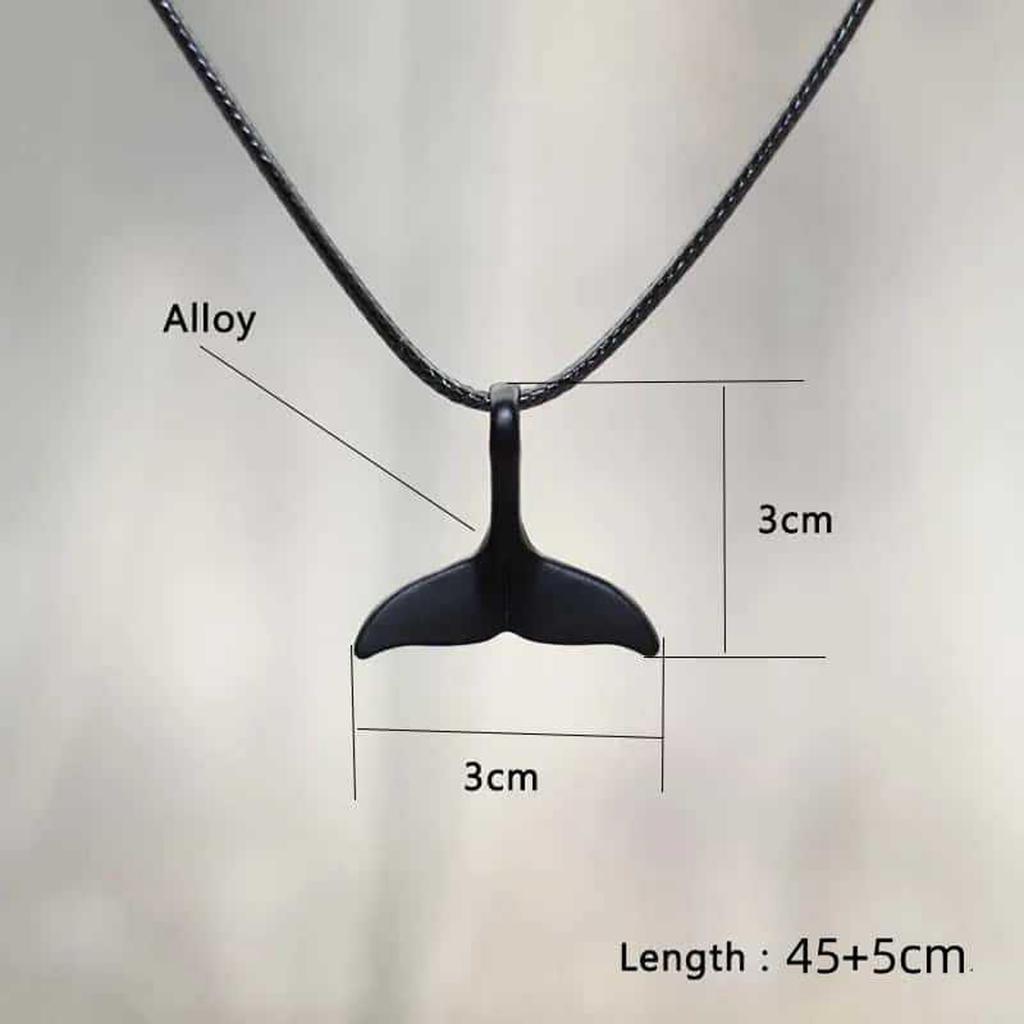 Elegant Mermaids Tail Dolphin Pendant Necklace Clavicle Chain Jewelry Perfect For Daily Wear Punk Style Accessories