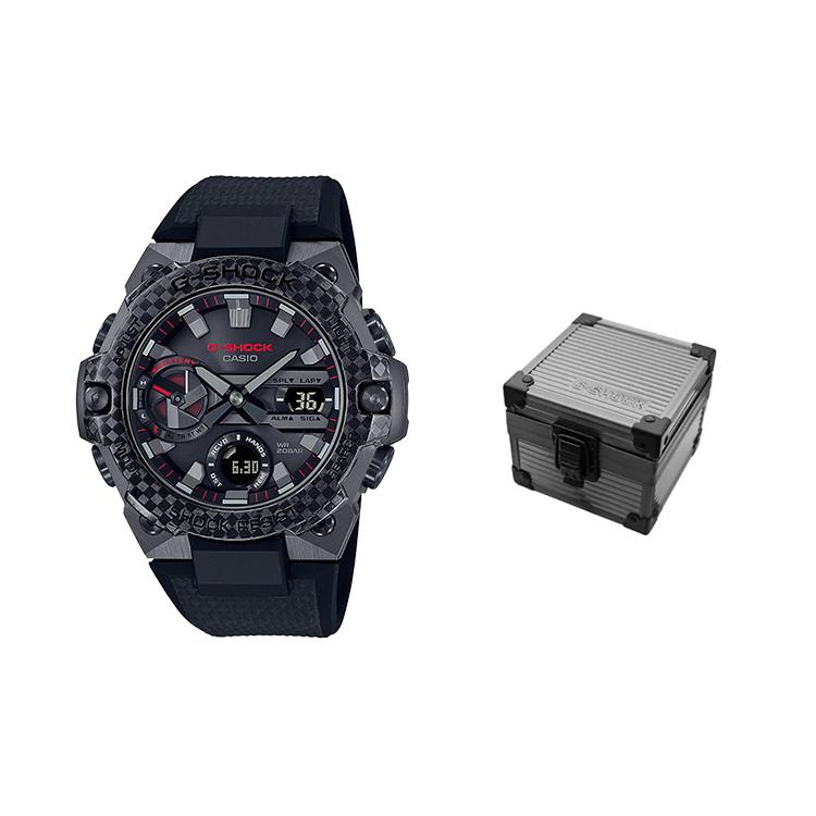 CASIO Men G-STEEL Series Black Watch GST-B400X-1A4PFT