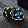 Stainless Steel Smart Temperature-Sensitive Couple Ring with Temperature Display