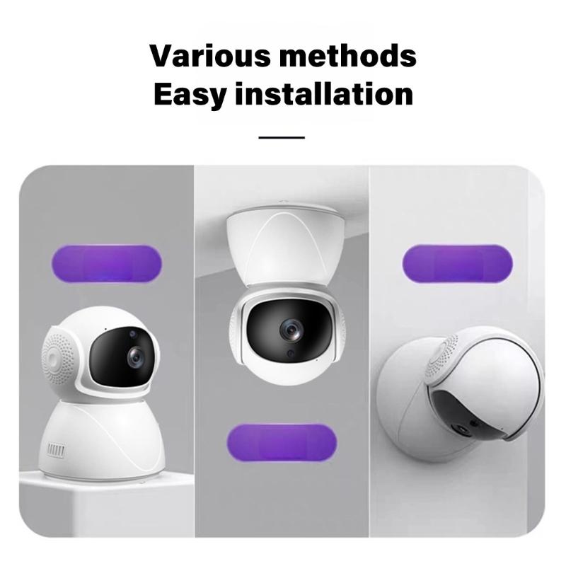 Full Coverage Home Surveillances Camera High-Definition Resolution Mobile App Control Durable ABS Design Indoor Surveillances