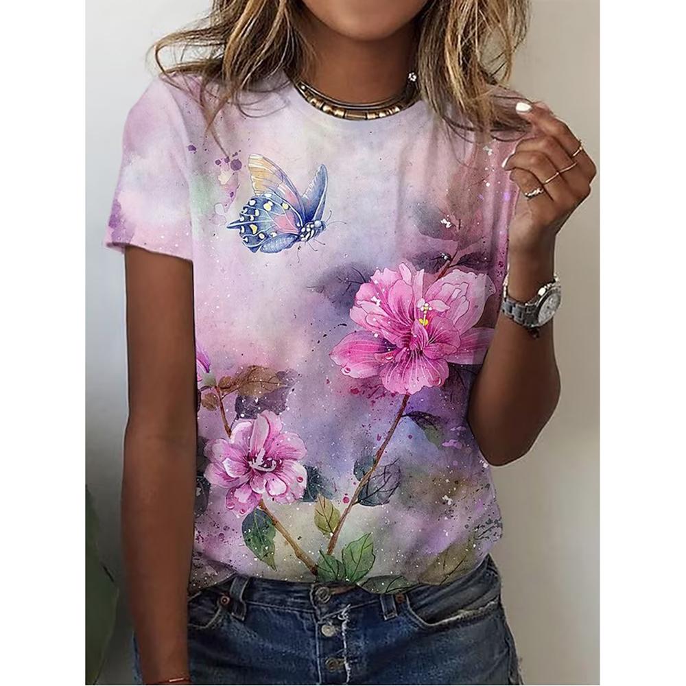 Tricou nou pentru femei, vară, cu mânecă scurtă, cu decolteu O, largi, ocazional, îmbrăcăminte pentru femei, îmbrăcăminte de stradă, tricou hip hop, tricou Harajuku, pulover