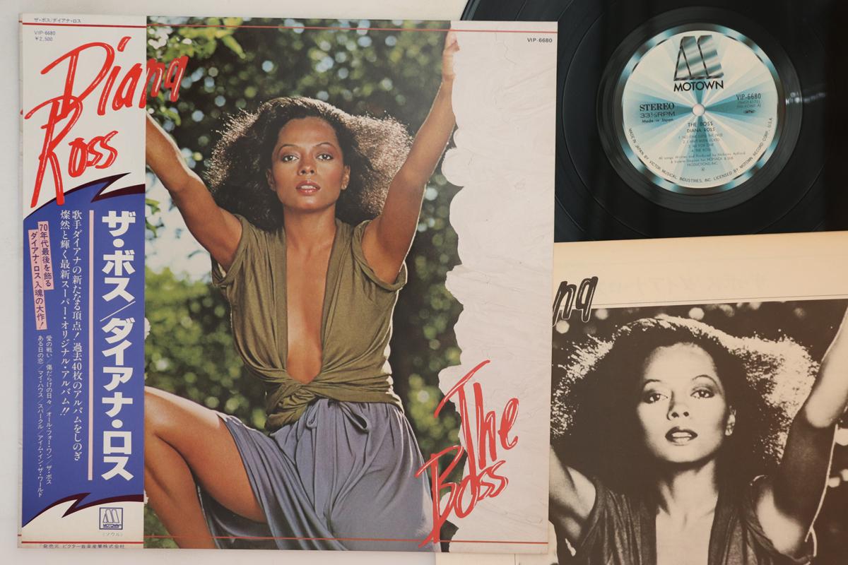 

LP Пластинка ДИАНА РОСС - Boss VIP6680 MOTOWN 1979 Япония Оби Соул/Фанк Б/У