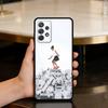 GOOD Singer R-RAYE-YE Soft Silicone Black Cover Phone Case For Samsung Galaxy A73,A72,A71,A70,A53,A52,A51
