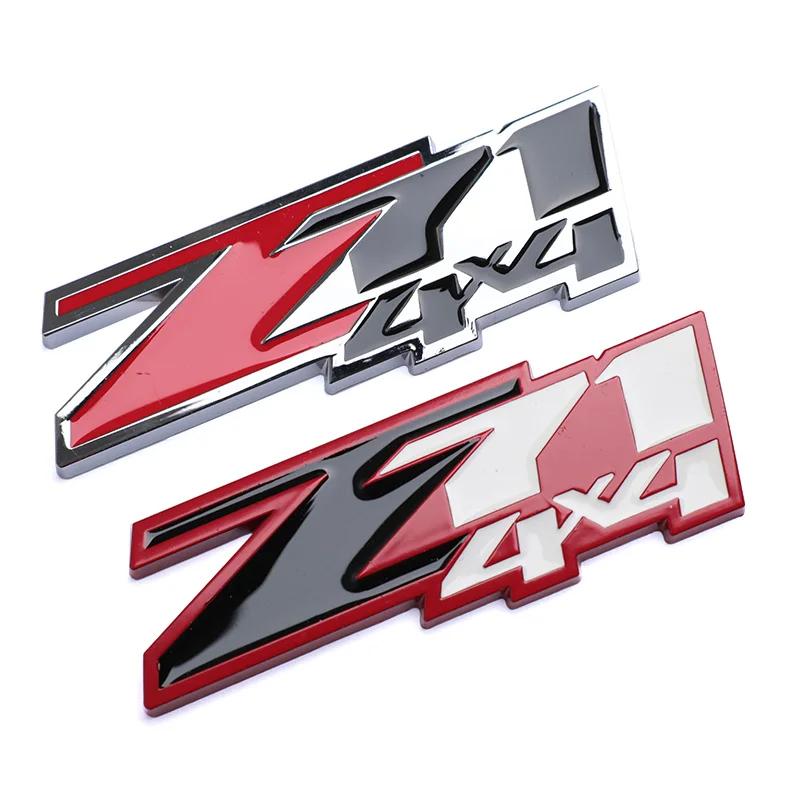 Metal Z71 4x4 Logo Emblem Badge Decal Car Sticker Front Hood for  Suburban Xtreme GMC Silverado Colorado