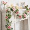 Handmade Artificial Eucalyptus Leaf Vine Romantic Butterfly Rattan Decor  Shopping Mall