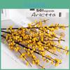 Faux Ilex Chinensis Berries Decor With Realistic Red And Yellow Fruits For Wedding And Photography Props