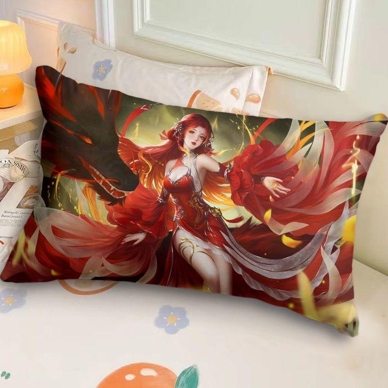 Anime Student Dormitory Room Bedroom Sleeping Pillow Sofa Decorative Cushion