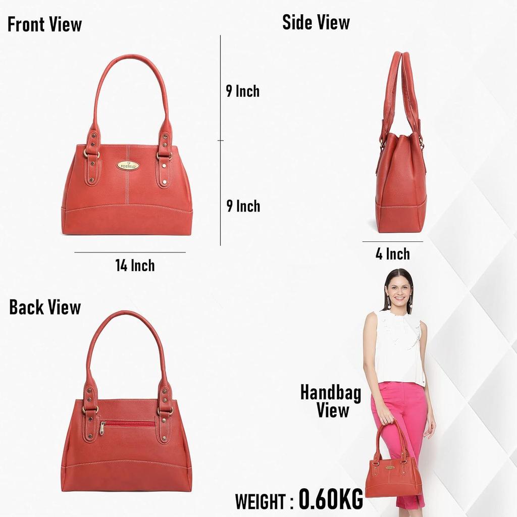 Women's Catlin Faux Leather Handbag (Large)