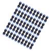50Pcs Straight Pneumatic Connector Push To Connect Fittings for PU?4 Air Tube Industrial Supplies