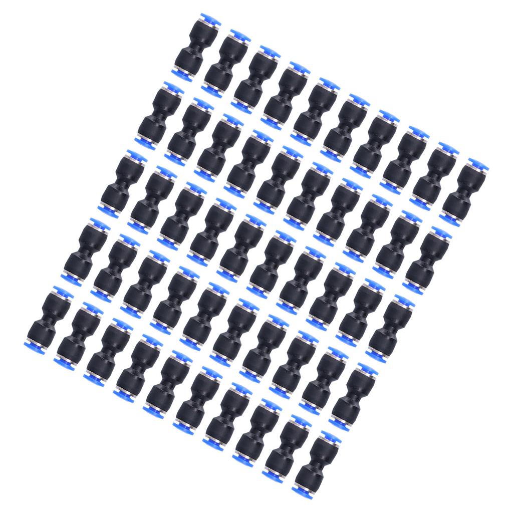 50 Bucăți Conector Pneumatic Drept Fitinguri Push to Connect pentru PU?4 Tuburi de Aer Consumabile Industriale