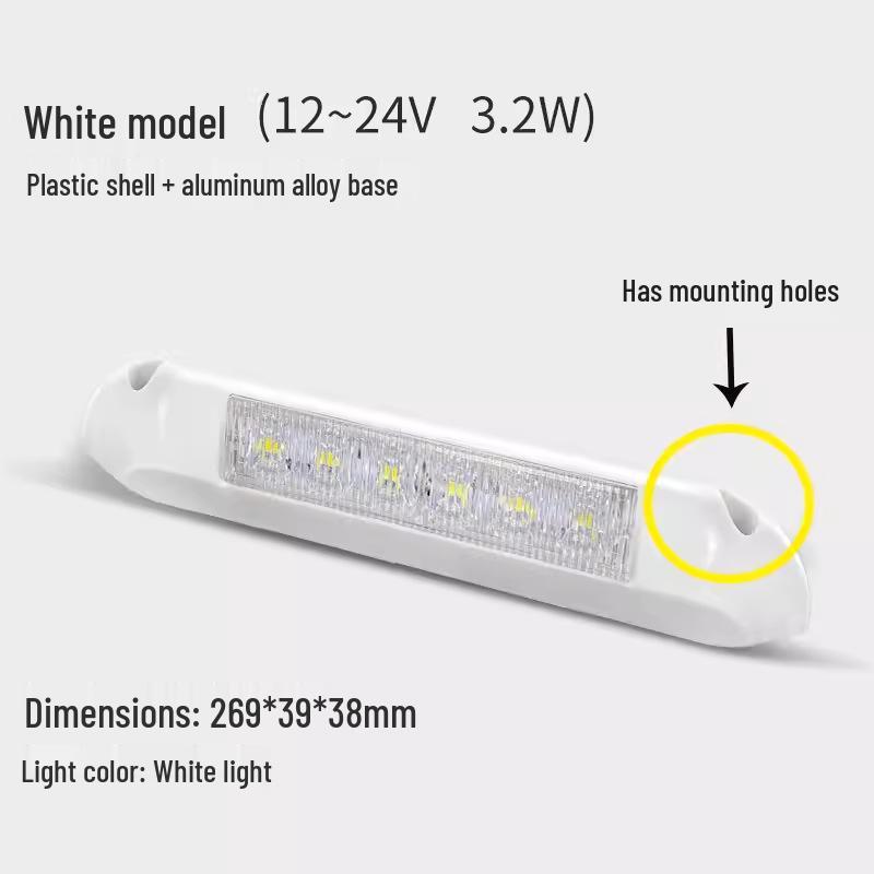 12V-24V LED Wohnmobil Markisen- & Veranda-Außenleuchte
