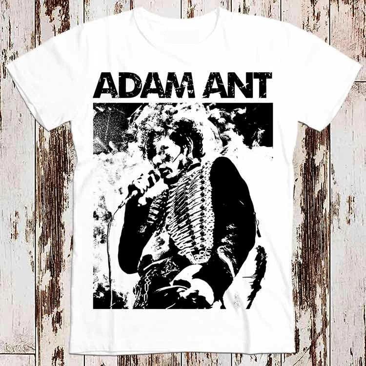 Adam Ant Live Concert Japanese Poster T Shirt 8484 2XL