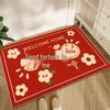 OEING Crystal Velvet Anti-Slip Entrance Mat