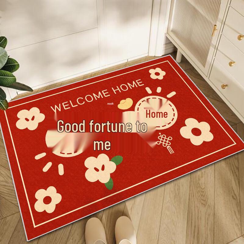 OEING Crystal Velvet Anti-Slip Entrance Mat